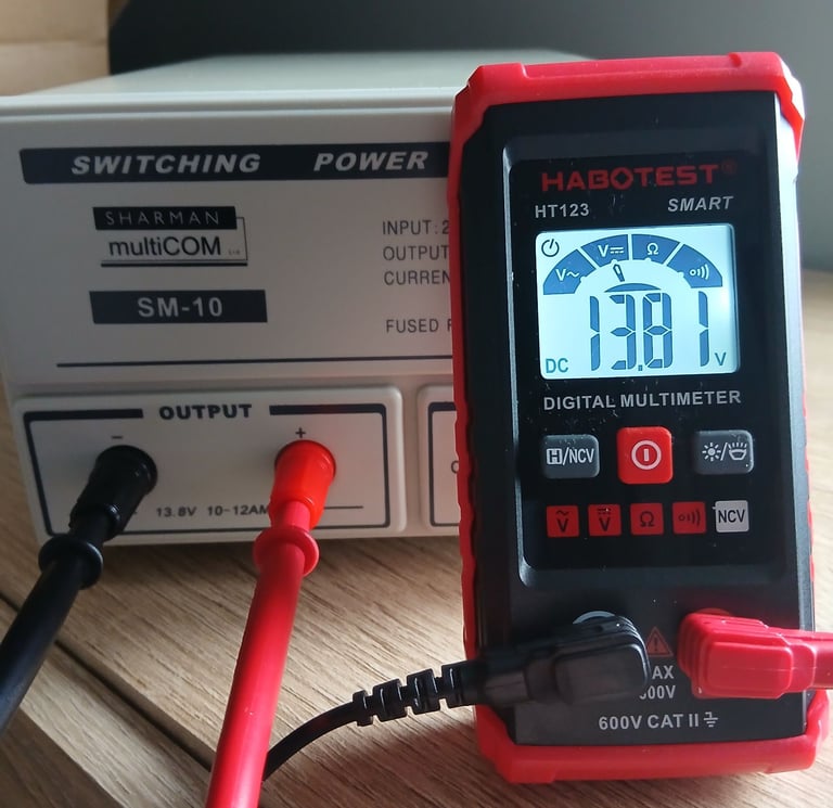 C.B. POWER SUPPLY 10AMP