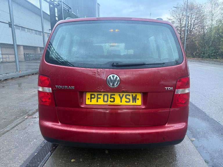 2005 05 VOLKSWAGEN TOURAN 1.9 TDI 7 SEATER
