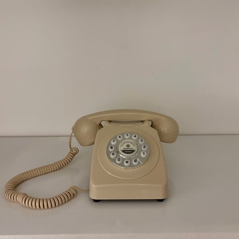 Audio guestbook retro telephone (wedding, party)