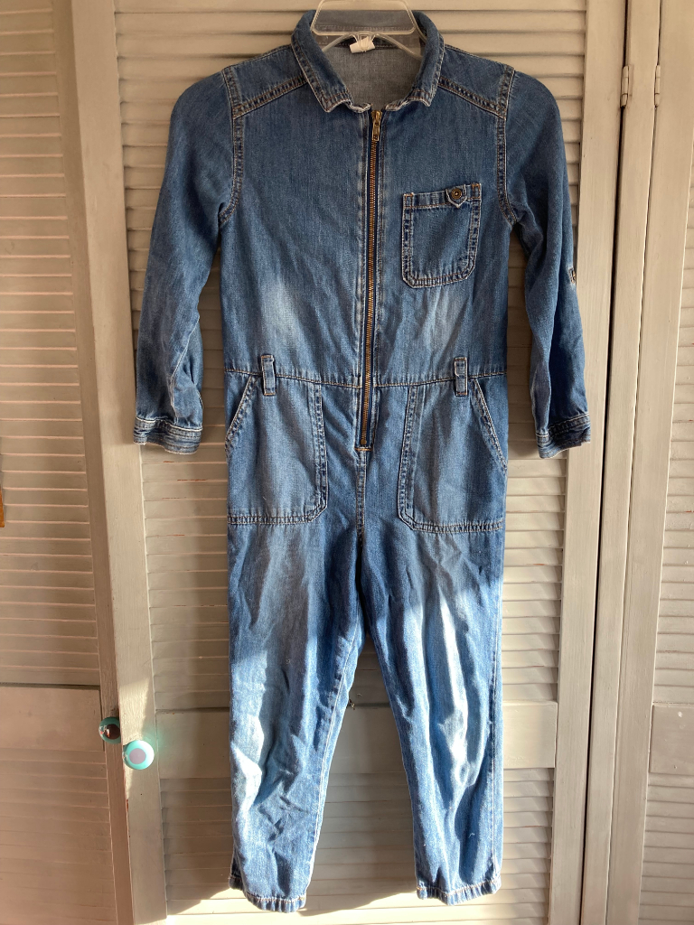 NEXT Denim all in one jumpsuit 7 - 10 years