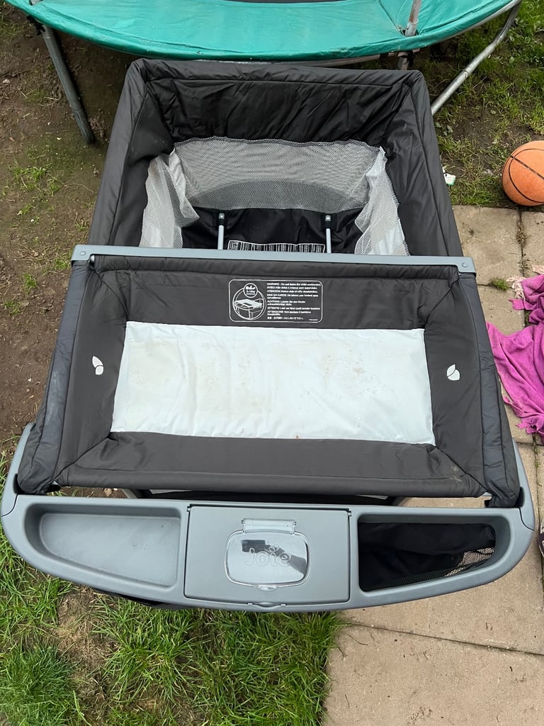 image for Joie illusion travel cot 