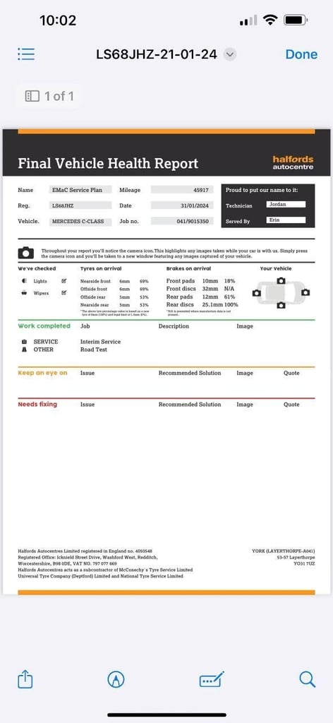 2018 Mercedes-Benz C Class 1.5 C200 MHEV EQ Boost AMG Line Estate 5dr Petrol G-Tronic+ Euro 6 (s/...