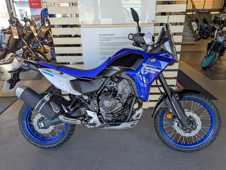 NEW 2025 Yamaha Tenere 700. Icon Blue. £10,195 On The Road (NO ADMIN FEES)