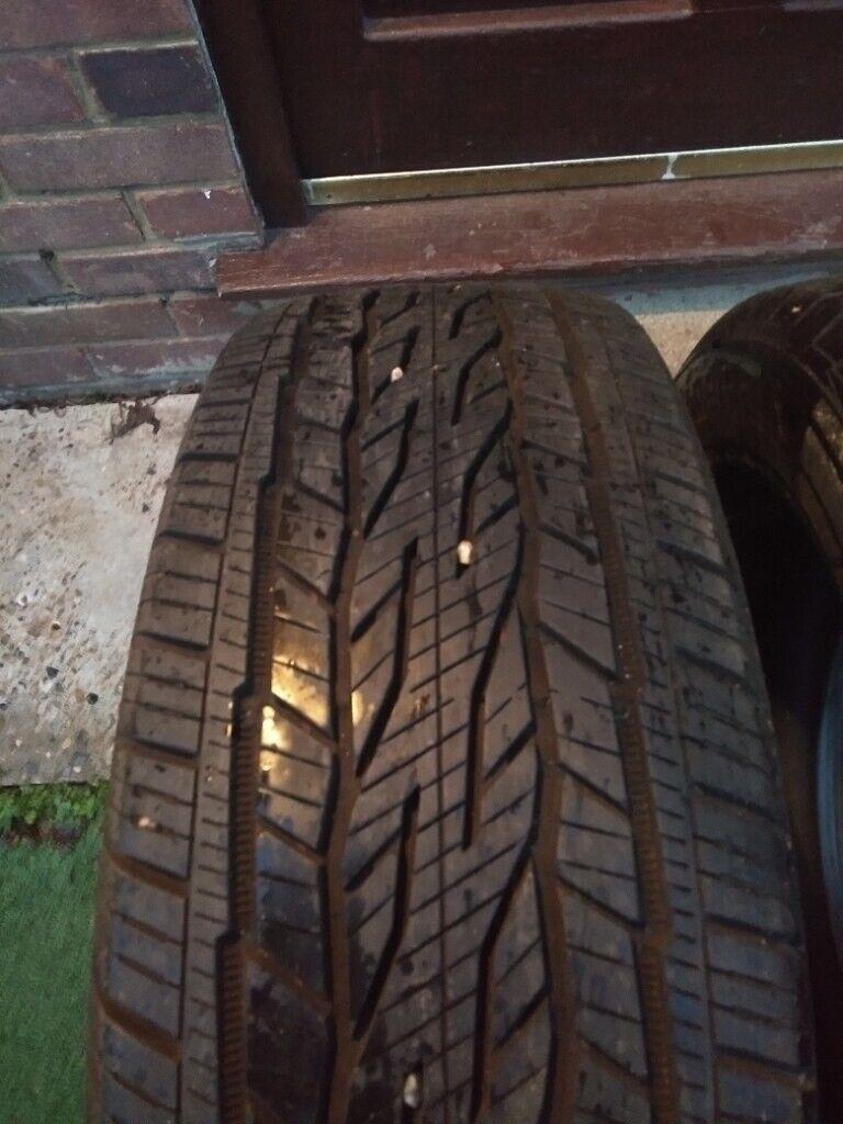 Pair of 255 60 18 H XL Tyres in West London Area