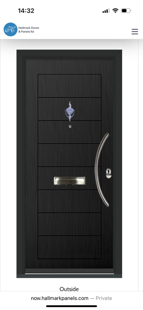 image for Double glazed composite front door