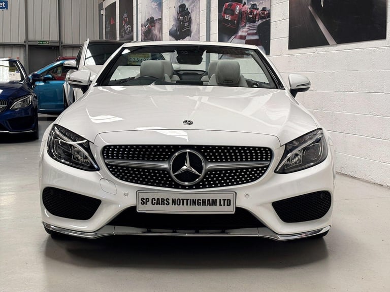 2017 Mercedes-Benz C Class 2.0 C200 AMG Line Cabriolet 2dr Petrol G-Tronic+ Euro 6 (s/s) (184 ps)...