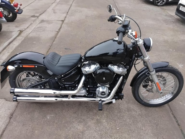 2021 21 HARLEY DAVIDSON FXST SOFTAIL STANDARD 1745 CUSTOM CRUISER BLACK- INC VAT