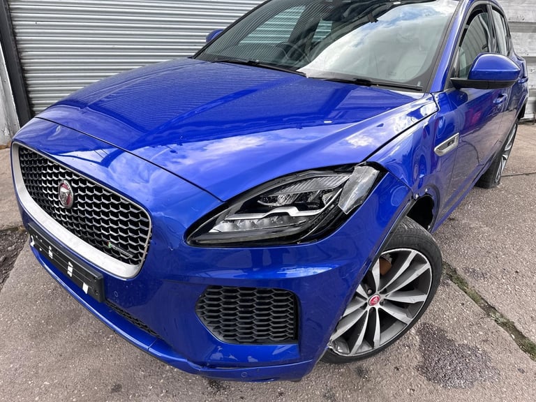 2018 18 REG JAGUAR E-PACE 2.0 R-DYNAMIC S AWD DAMAGED REPAIRABLE SALVAGE