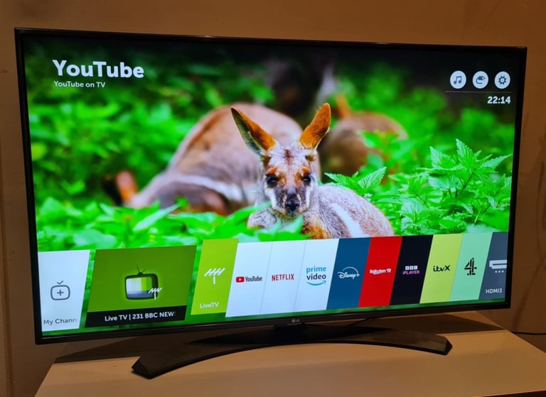 49 inches Smart LG 4K UHD TV 