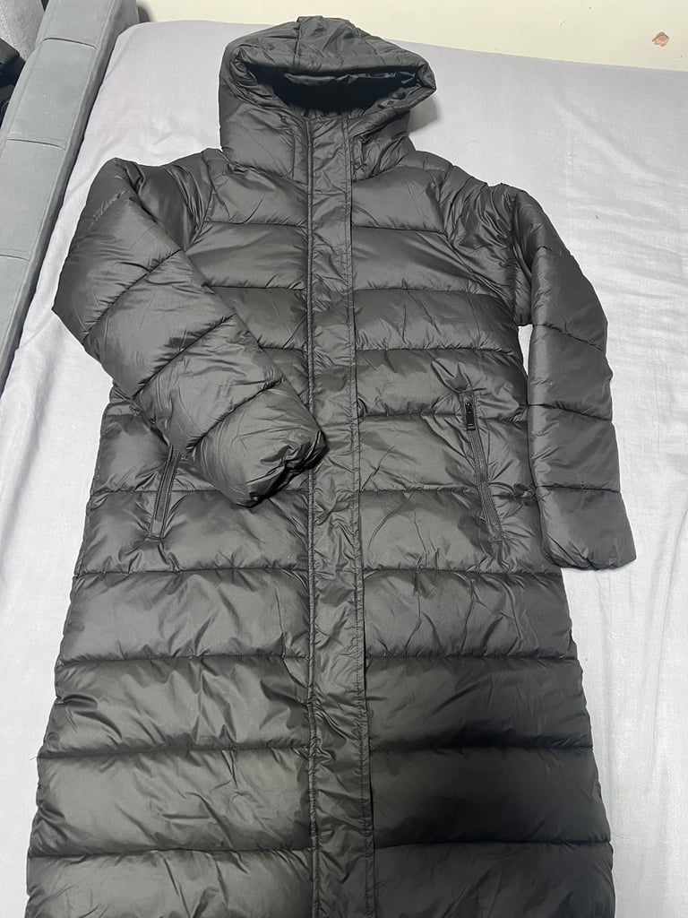 image for Regatta Women’s Bodie Longline Puffer Coat – Black – Size 8 (XS)