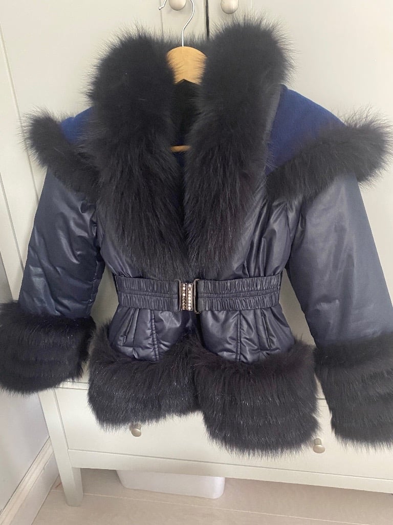 Girls fox fur coat | in Banstead, Surrey | Gumtree
