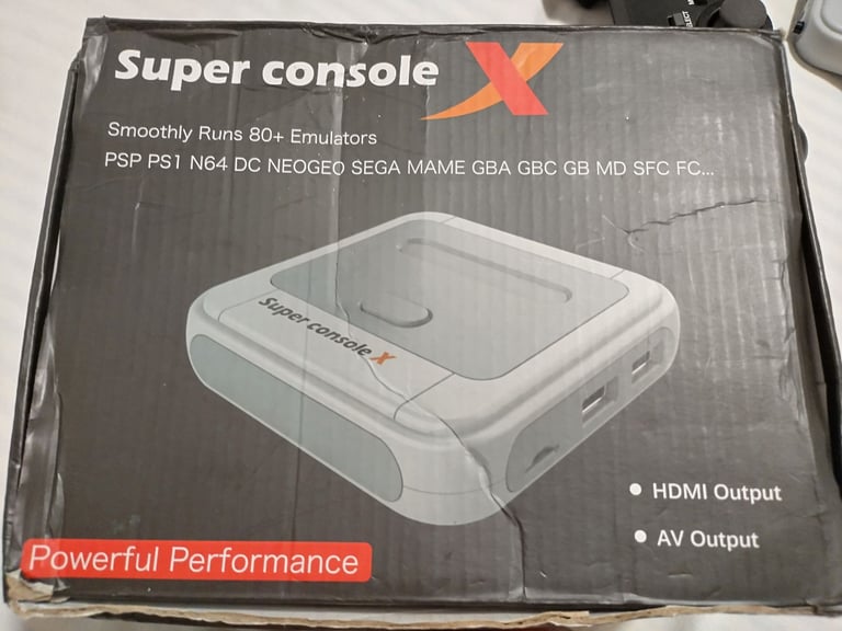 Retro games console with 41000+ games