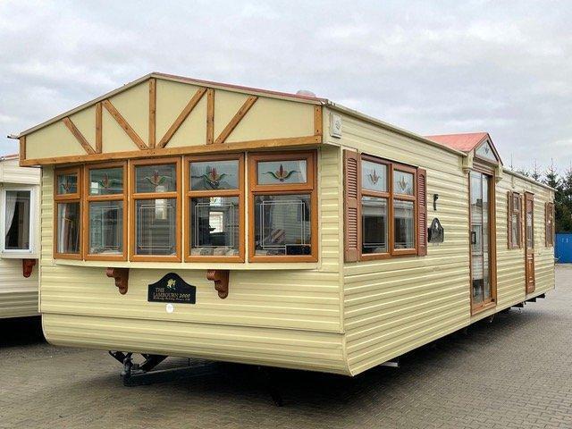 static caravan willerby lambourne 38x12 2bed DG/CH - Free UK Delivery 