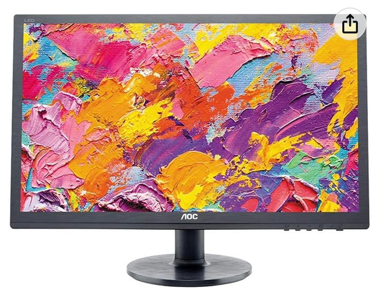 Monitor 24Inch Widescreen AOC  FHD IPS LED,Like New Boxed 