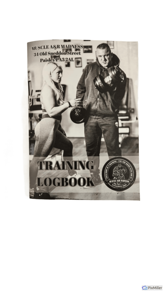 image for Training Book Logbook Ideal for all athletes, all sports 
