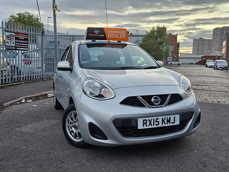 2015 Nissan Micra 1.2 Acenta 5dr CVT HATCHBACK Petrol Automatic