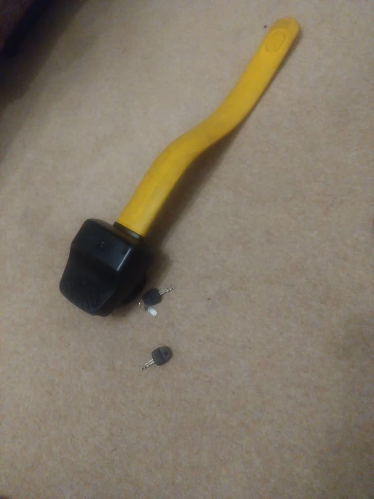 Stoplock pro steering wheel lock 