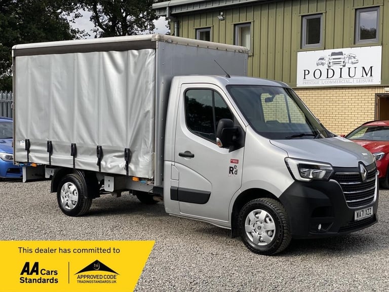 2021 Renault Master 35 MWB CURTAIN SIDED EURO 6 Curtain Side DIESEL Automatic