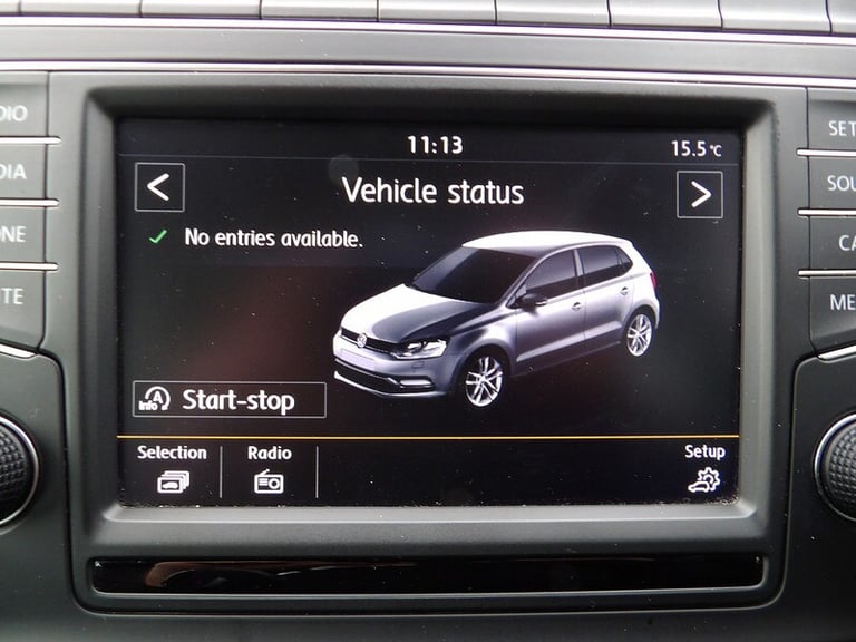 2016 Volkswagen Polo BlueMotion Tech Match Hatchback Petrol Manual