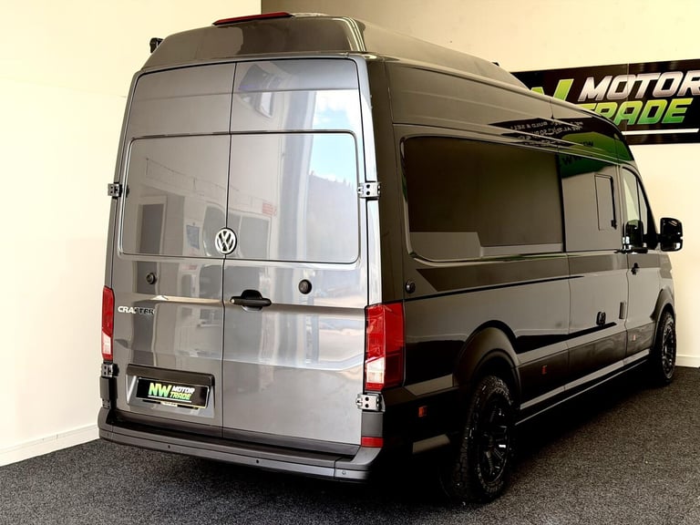 2023 Volkswagen Crafter Motorhome Race Van Camper Van 2.0 VW Crafter Camper Van Race Van Garage m...