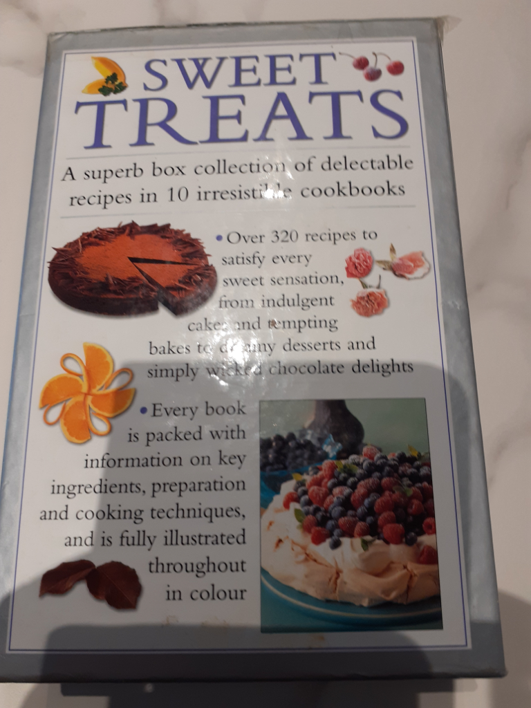 Sweet treats box collection cookbook