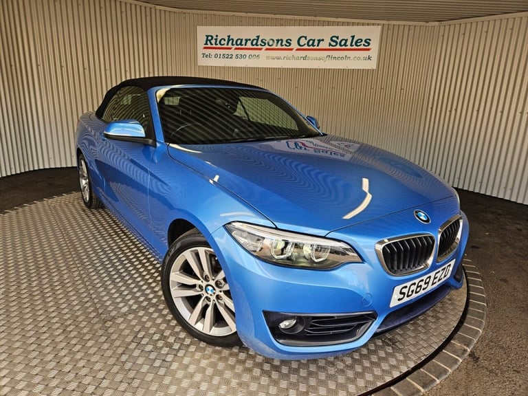 image for 2019 BMW 2 Series 1.5 218i GPF Sport Convertible 2dr Petrol Auto Euro 6 (s/s) (136 ps) Convertibl...