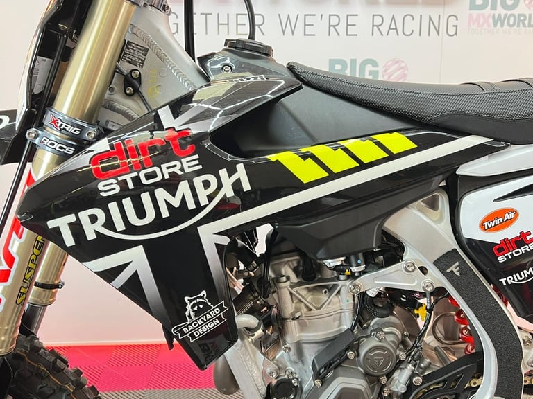 Triumph TF450 RC 2025 - INC VAT- FULLY PREPPED RACE BIKE // NEVER BEEN ON TRACK 