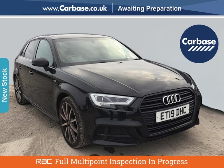 image for 2019 Audi A3 1.0 TFSI 30 Black Edition Sportback 5dr Petrol Manual Euro 6 (s/s) (116 ps) Hatchbac...