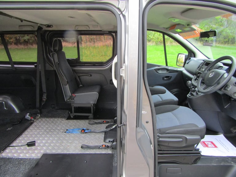 2018 Vauxhall Vivaro LWB 2900 1.6 CDTI Wheelchair Accessible Disabled Mobility Vehicle WAV MPV Di...