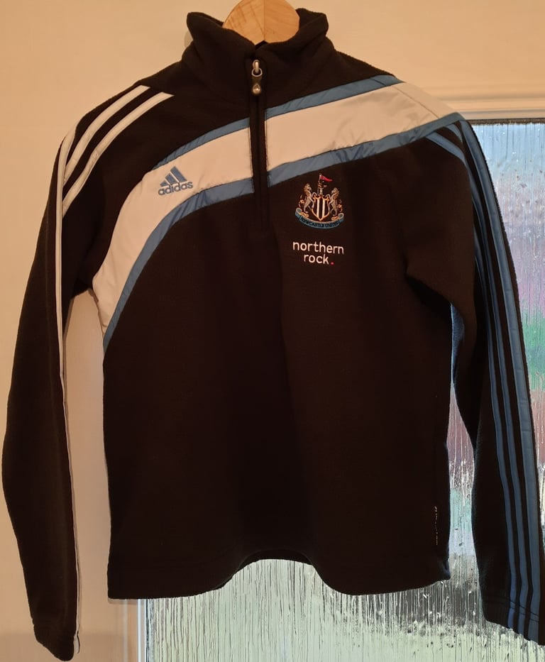 image for Newcastle United Adidas Fleece Jacket - Age 12 - BNWT