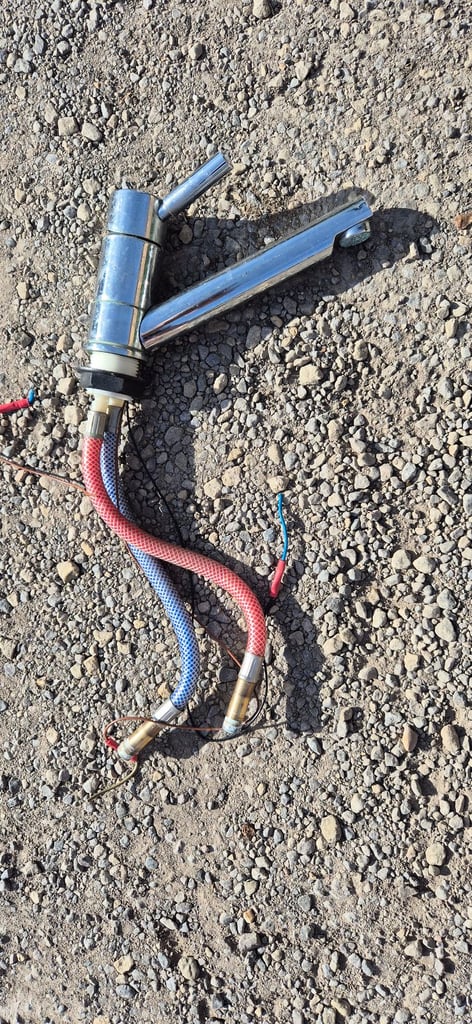 WHALE and other - various used mixer taps for camper caravan motorhome boat.