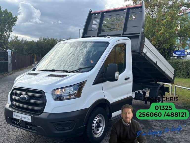 2021 Ford Transit 2.0 350 EcoBlue Leader Tipper 2dr Diesel Manual FWD L2 Euro 6 (s/s) (1-Stop TIP...