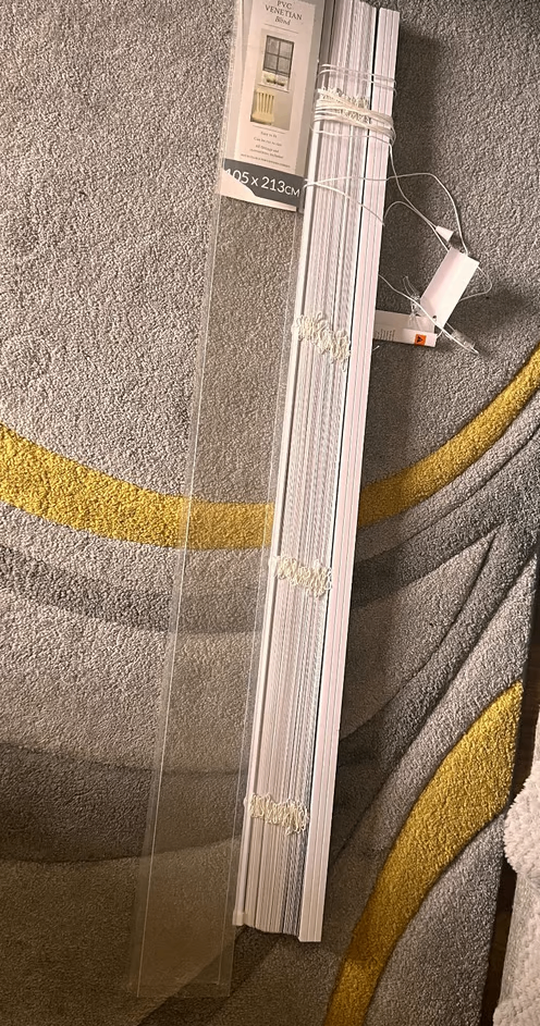 image for BRAND NEW WHITE PVC VENETIAN BLIND