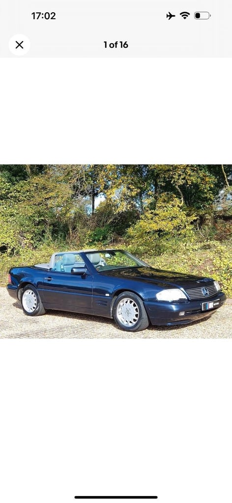 1997 Mercedes-Benz SL SERIES SL320 2dr Auto [5] CONVERTIBLE Petrol Automatic