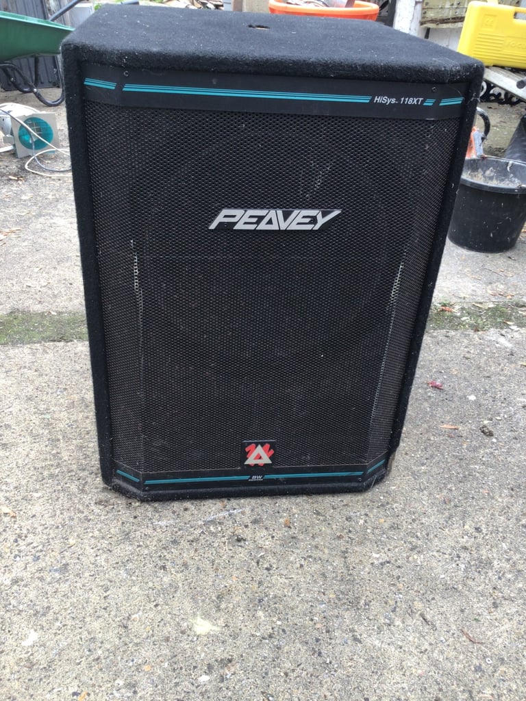 image for Peavy black widow 18” subwoofer