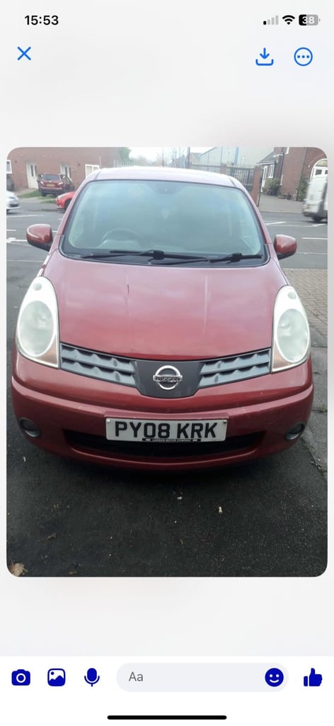 Nissan, NOTE, MPV, 2008, Manual, 1386 (cc), 5 doors