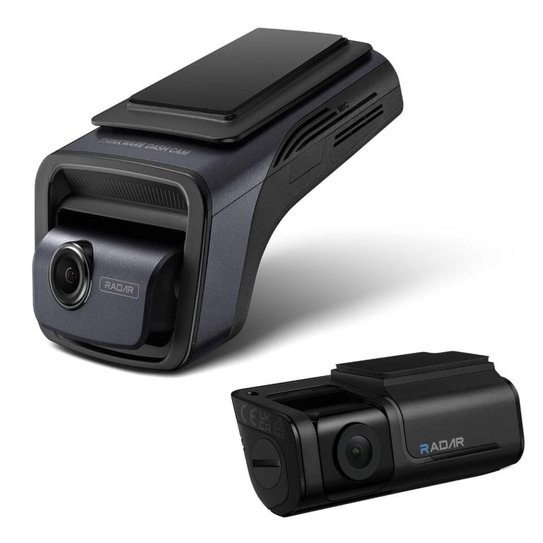 Thinkware Dash Cam U3000 4K UHD Front 2K QHD Rear Camera Built In Radar GPS WiFi 
