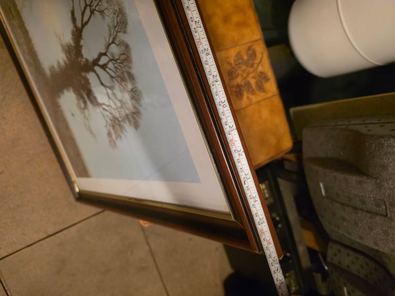 A Frosty Morning Print & Frame by Gerald Coulson