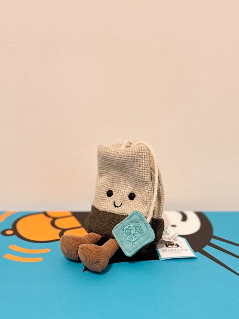 BNWT Jellycat Amuseable Steepy Tea Bag Limited edition