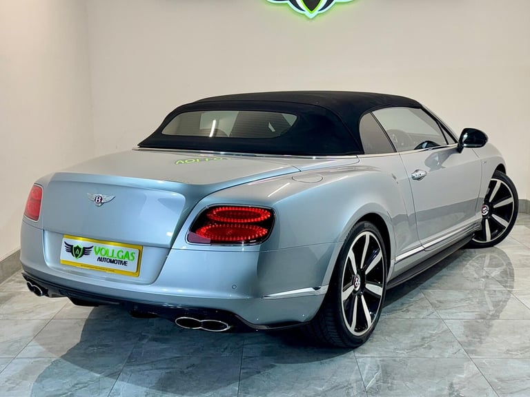2015 Bentley Continental 4.0 V8 GTC S Auto 4WD Euro 5 2dr CONVERTIBLE Petrol Automatic