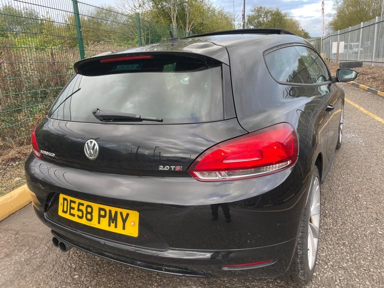 VW SCIROCCO 2.0 TSI 200 BHP GT COUPE 58 REG 2 DOOR MOT MAY 13TH 2026 SERVICE HISTORY 