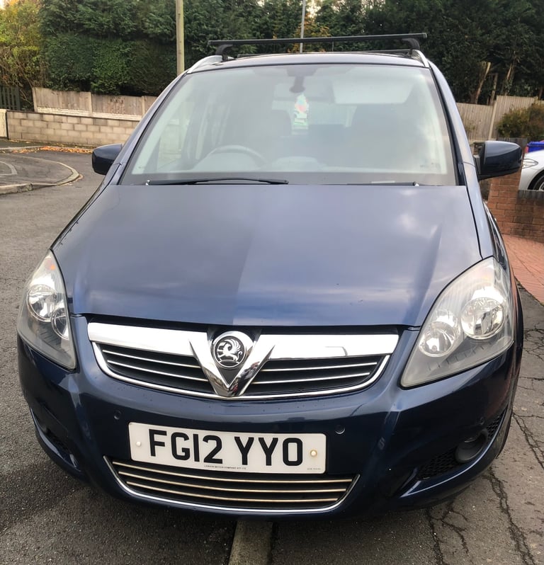 Vauxhall, ZAFIRA, MPV, 2012, Manual, 1796 (cc), 5 doors