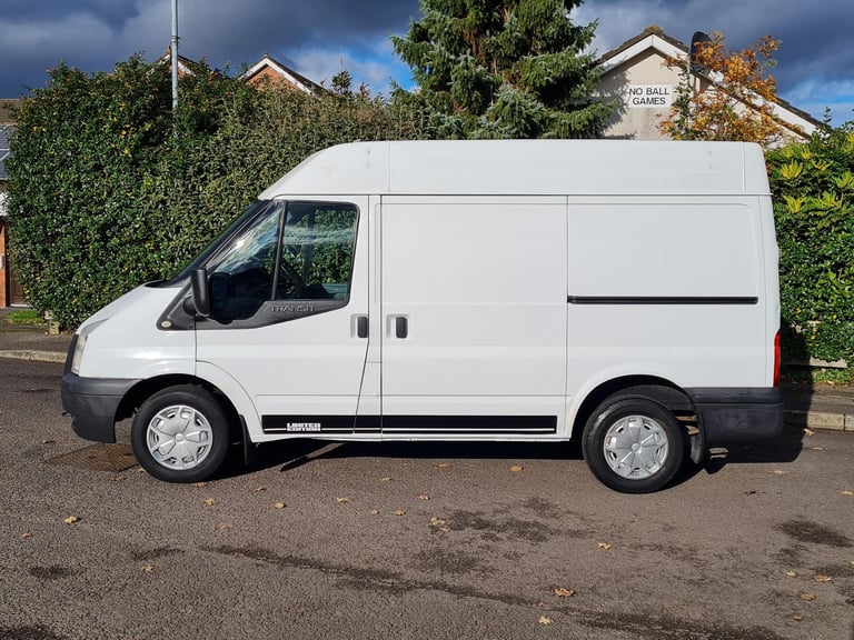 Truly Outstanding 2013 Ford Transit Short Wheel Base Semi High Roof Side Loading Door