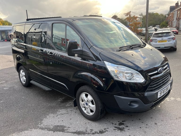 2018 Ford Tourneo Custom 2.0 310 EcoBlue Titanium Minibus Double Cab 5dr Diesel Manual L1 Euro 6 ...