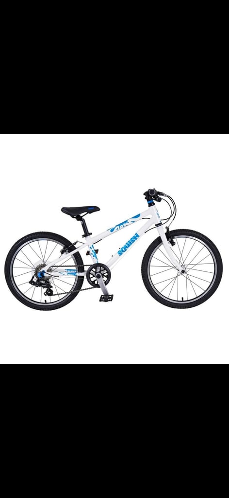 Squish kids mountain bike in blue/white