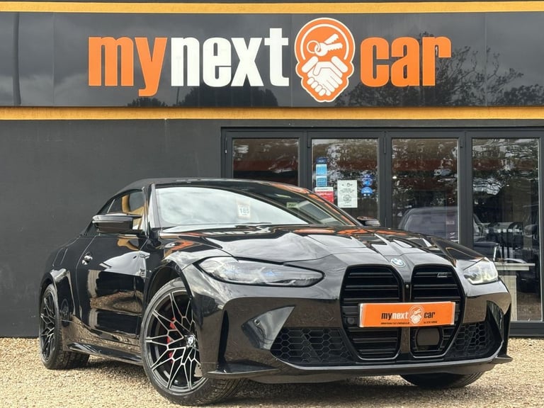 2023 23 BMW M4 3.0 BITURBO COMPETITION CONVERTIBLE 2DR PETROL STEPTRONIC M XDRIV