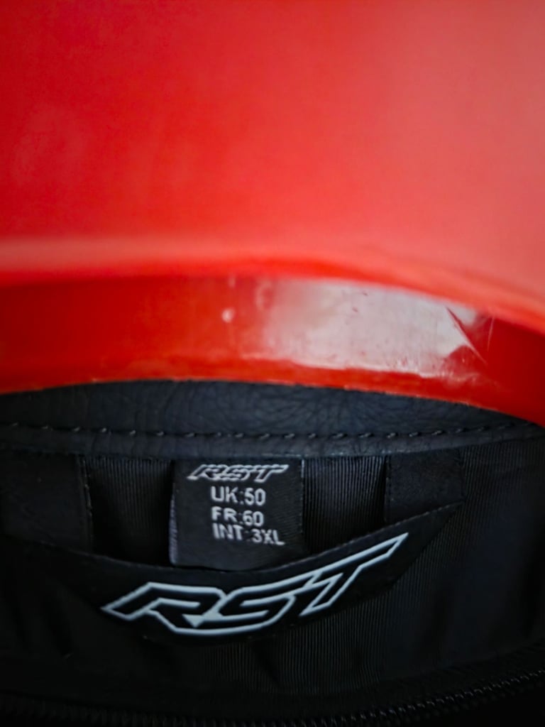 RST S1 Leather Jacket & RST Leather Trousers