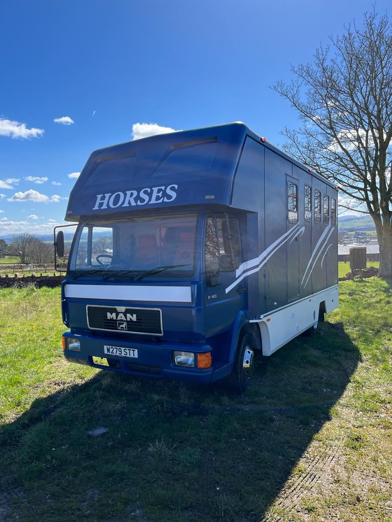 2000 7.5 Tonne Man Horse Box Coach Built