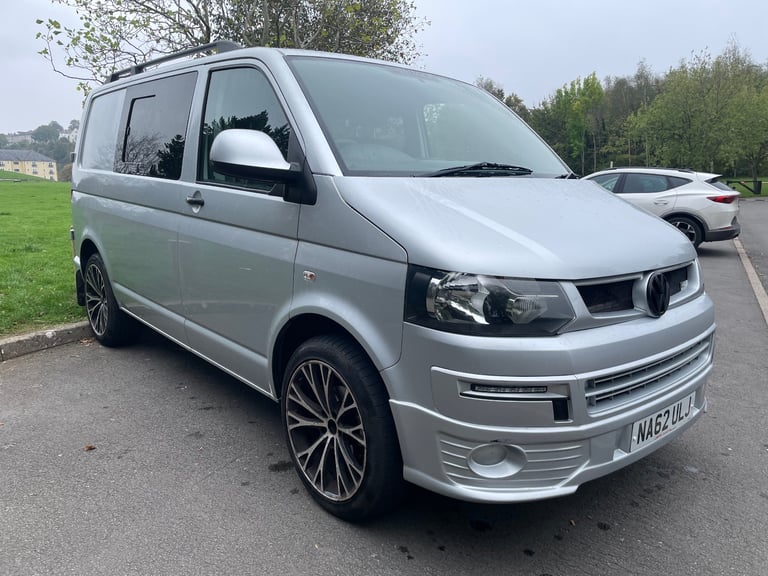 VW TRANSPORTER T5 CONVERTED VAN ROCK N ROLL BED ETC