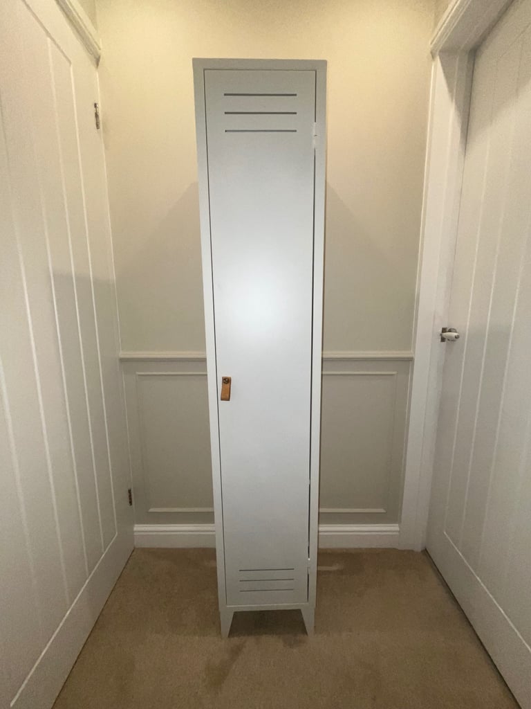 image for Metal locker style wardrobe 